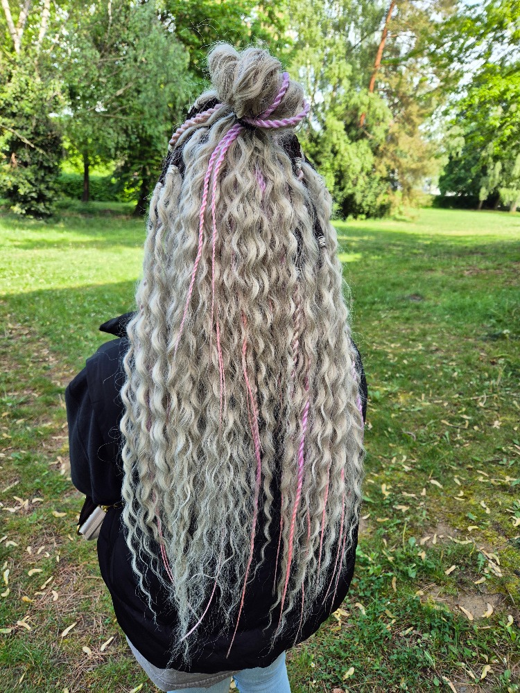 Nečesací vlnky - Ariel a Jessica (kanekalon)